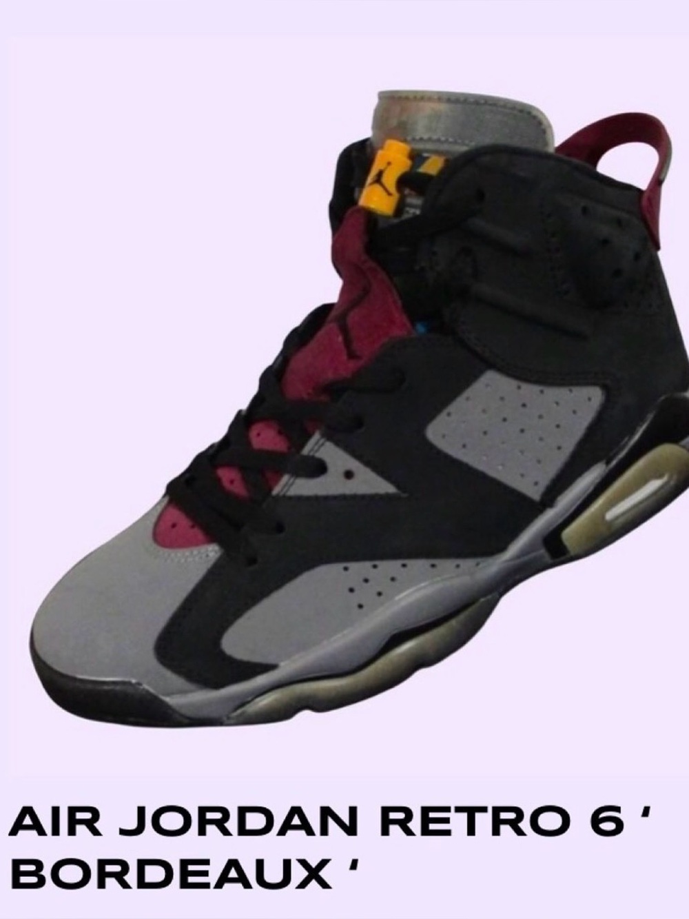 Nike Air Jordan Retro 6 ‘ Bordeaux ‘ sz 10.5
